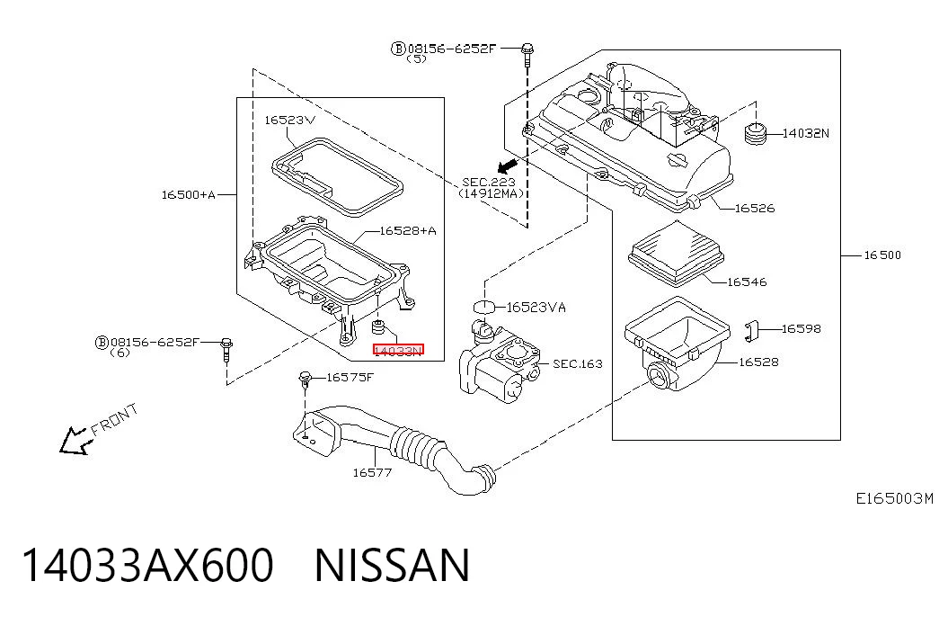 14033AX600 Nissan/Infiniti