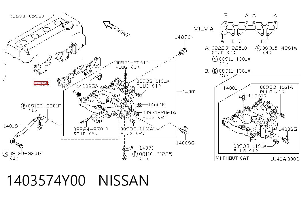 1403574Y00 Nissan/Infiniti