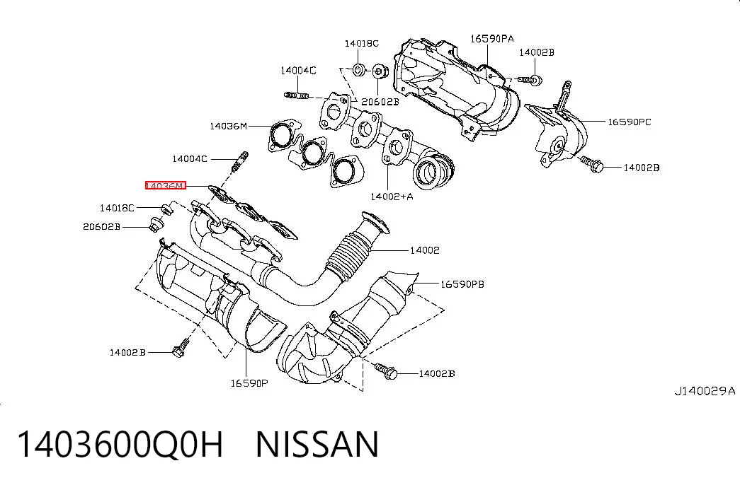 1403600Q0H Nissan/Infiniti