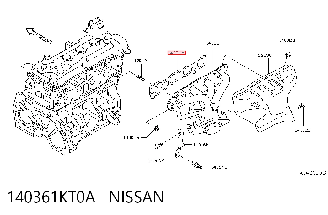 140361KT0A Nissan/Infiniti