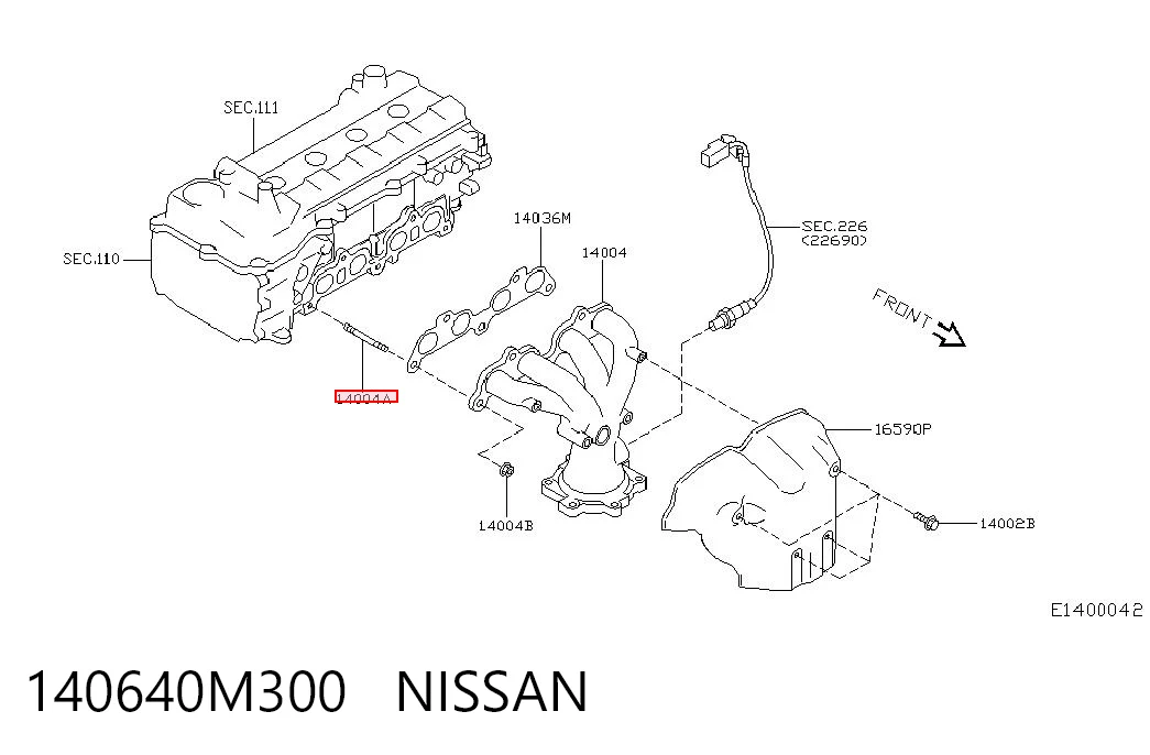 140640M300 Nissan/Infiniti