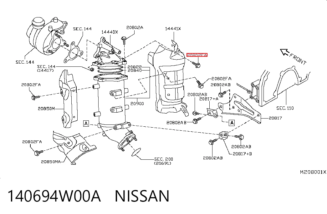 140694W00A Nissan/Infiniti
