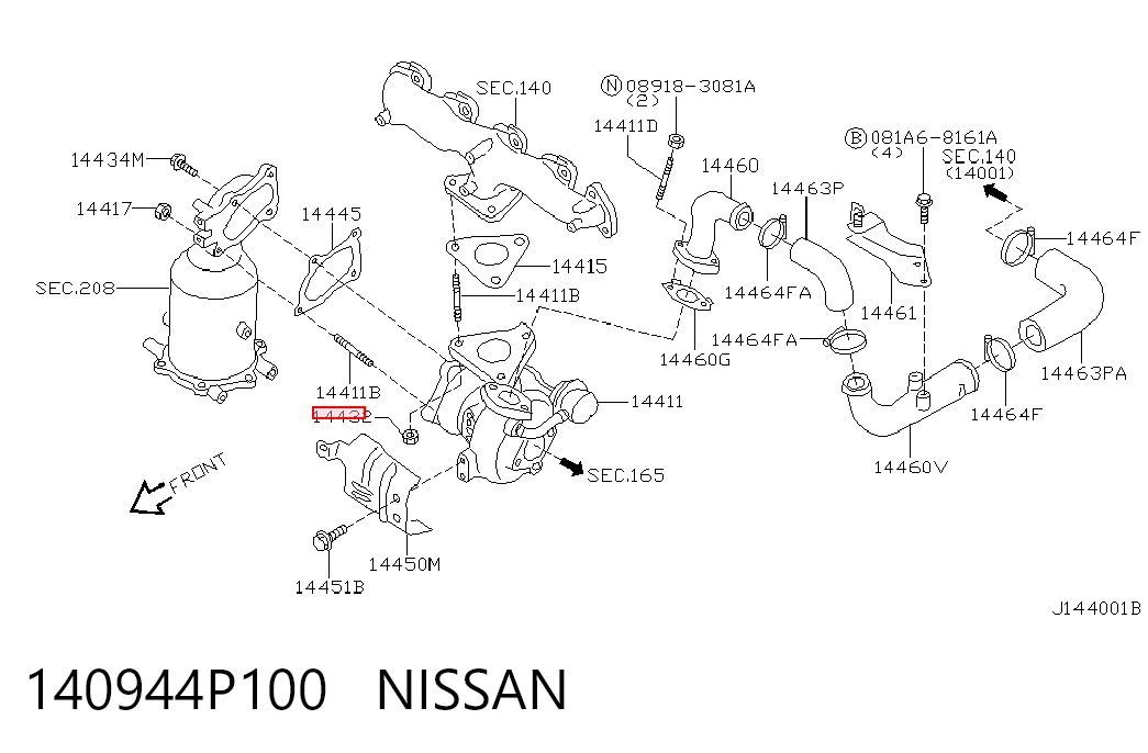 140944P100 Nissan/Infiniti