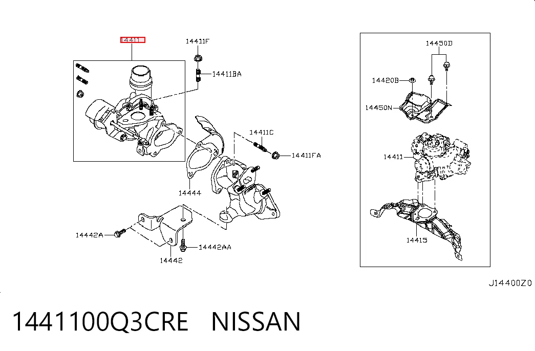 Comprar Turbocompresor Nissan JUKE  F15E a bajo precio