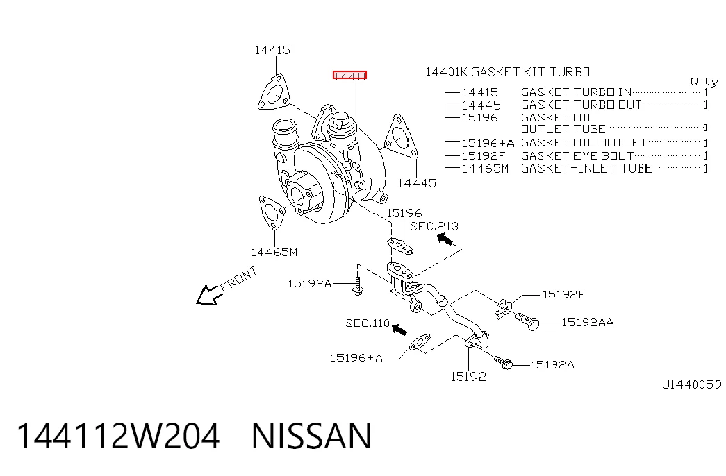 Comprar Turbocompresor Nissan Patrol Y61 a bajo precio