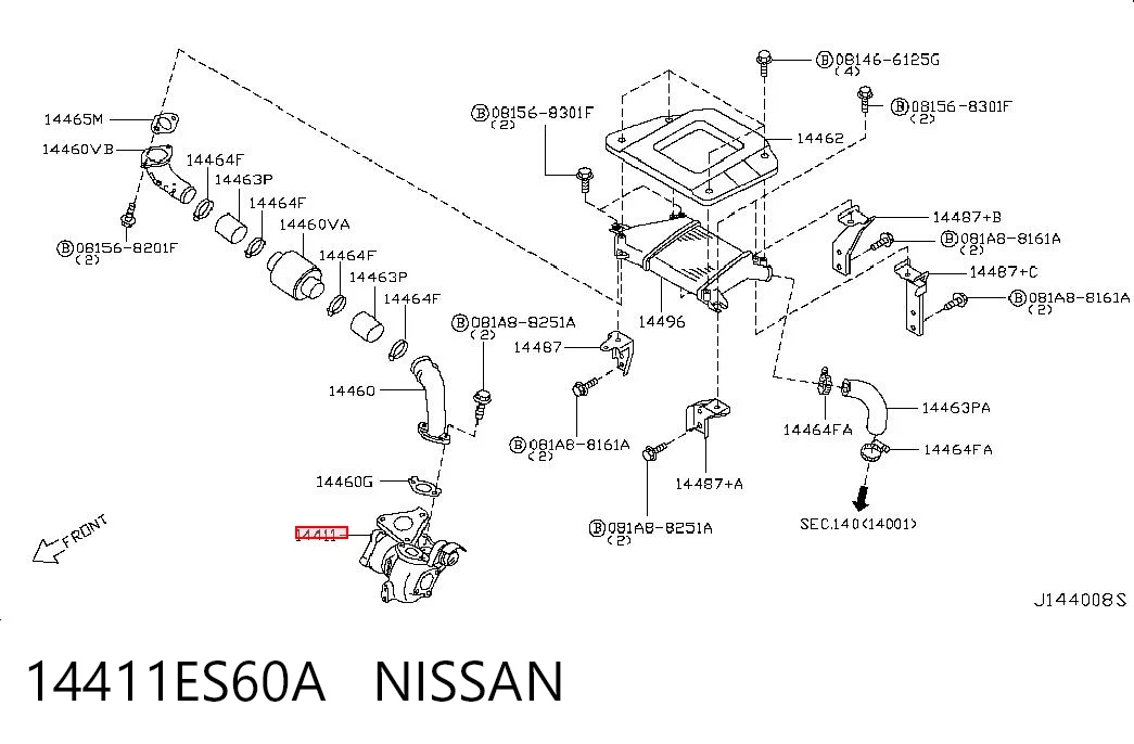 14411ES60A Nissan/Infiniti