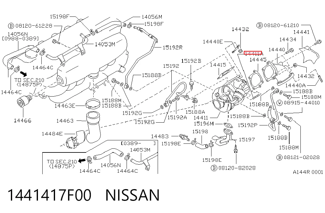 1441417F00 Nissan/Infiniti