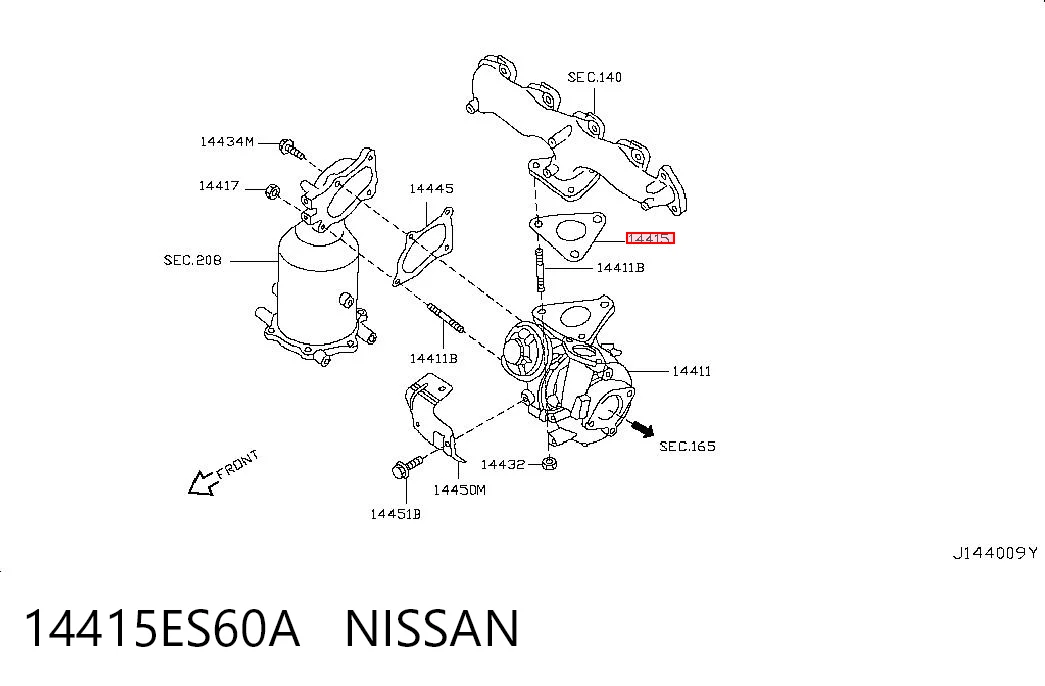 14415ES60A Nissan/Infiniti