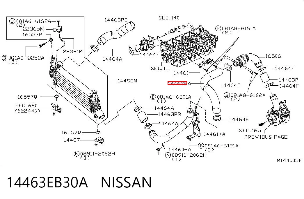 14463EB30A Nissan/Infiniti