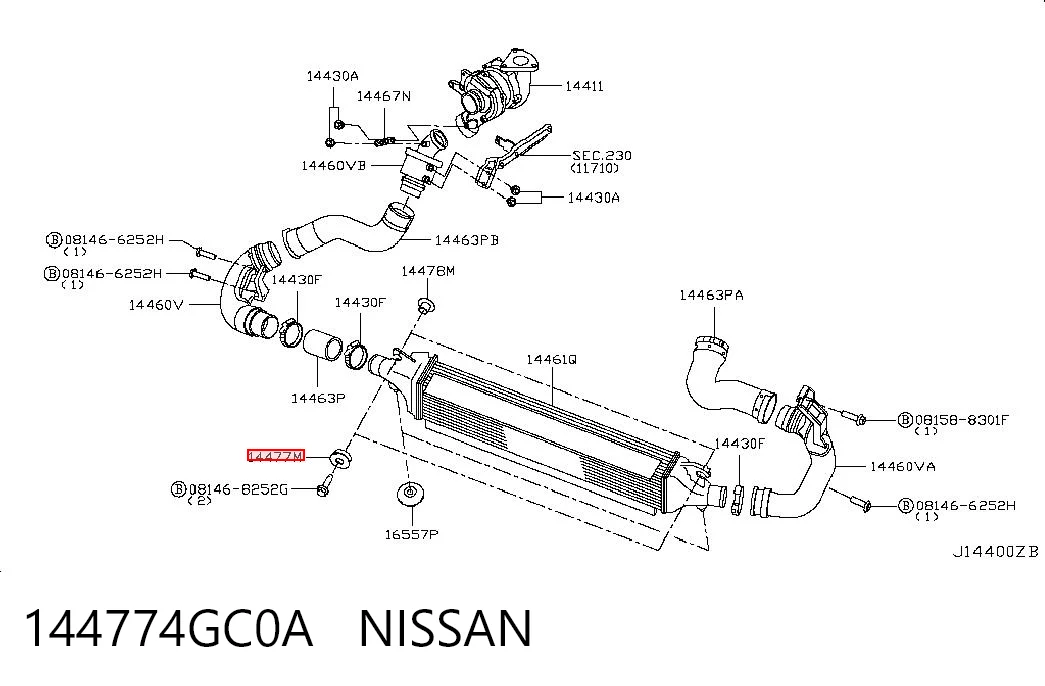 144774GC0A Nissan/Infiniti