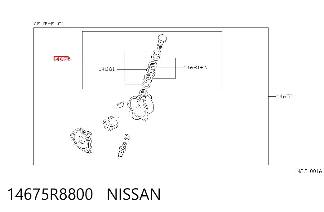 14675R8800 Nissan/Infiniti