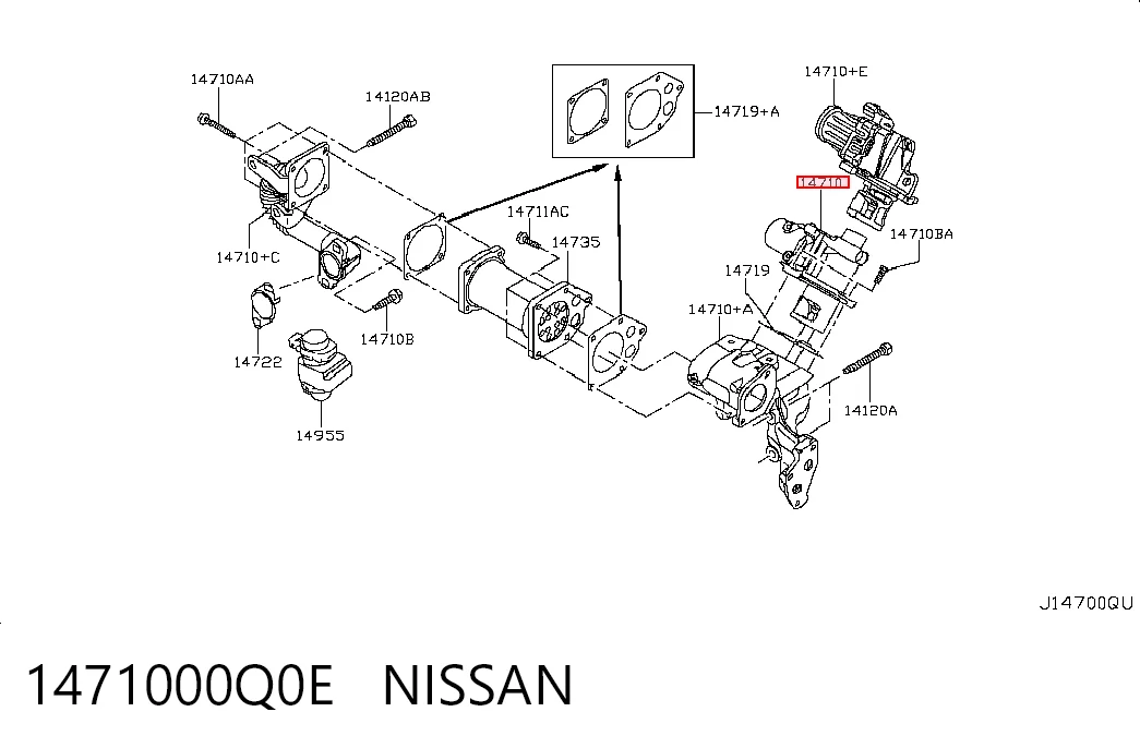 1471000Q0E Nissan/Infiniti