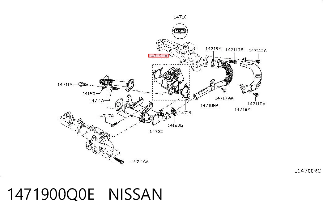 1471900Q0E Nissan/Infiniti