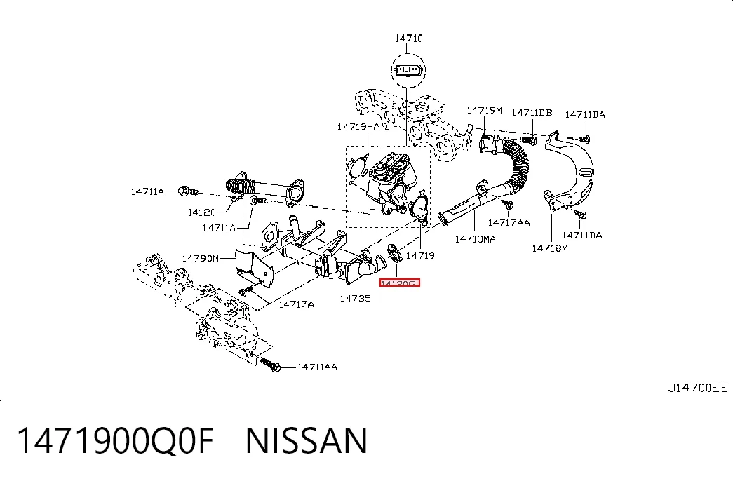 1471900Q0F Nissan/Infiniti