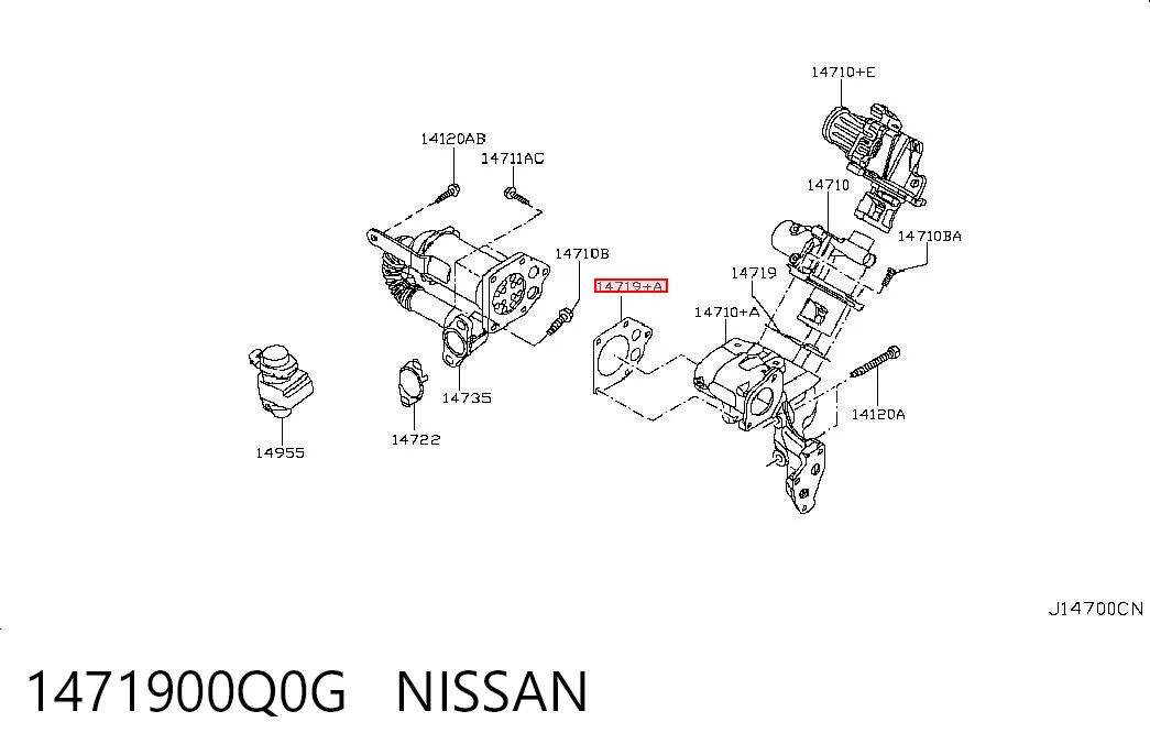 1471900Q0G Nissan/Infiniti