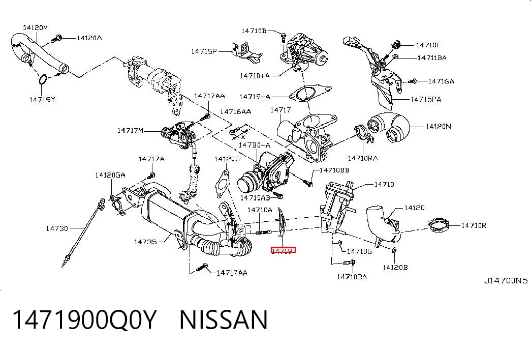 1471900Q0Y Nissan/Infiniti