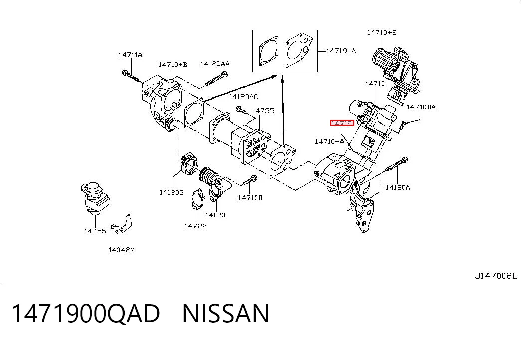 1471900QAD Nissan/Infiniti