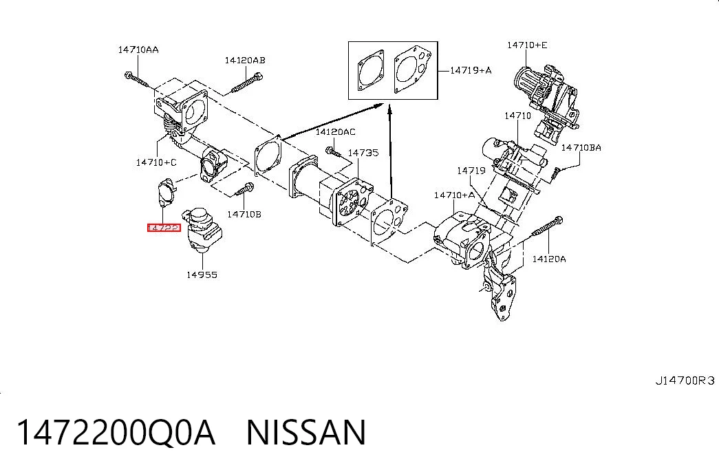 1472200Q0A Nissan/Infiniti