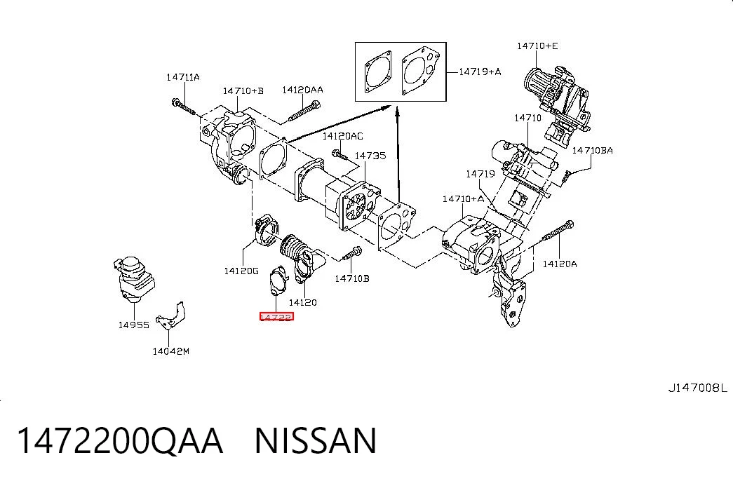 1472200QAA Nissan/Infiniti