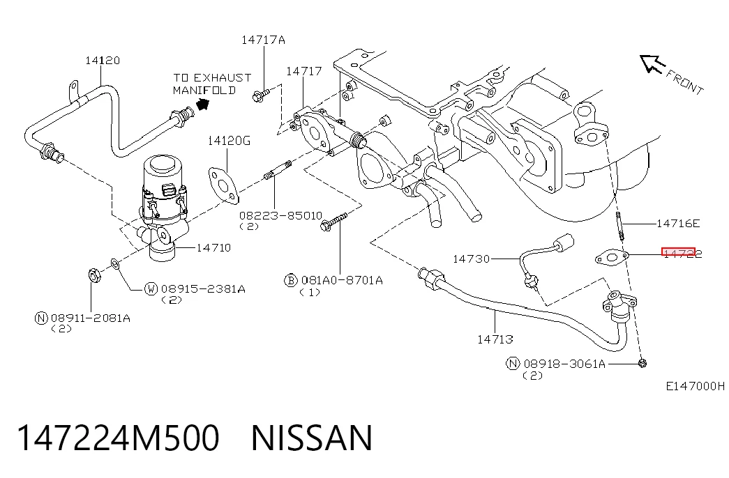 147224M500 Nissan/Infiniti