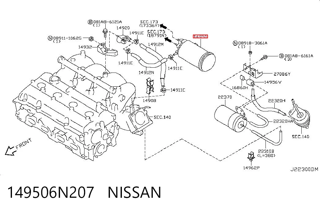 149506N207 Nissan/Infiniti
