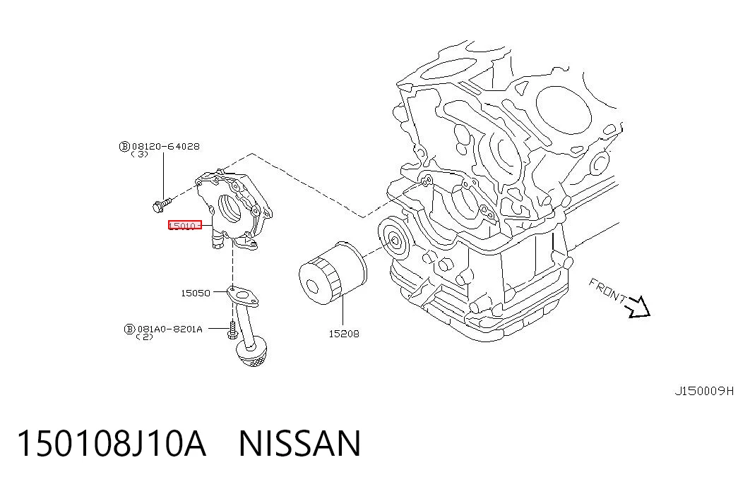 150108J10A Nissan/Infiniti