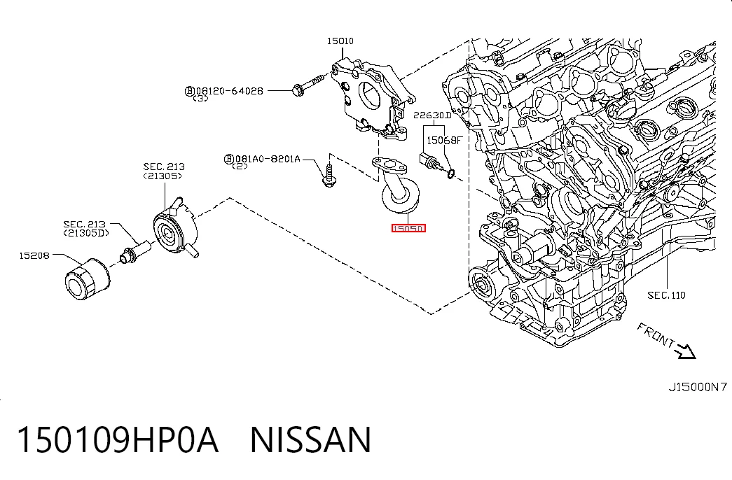 150109HP0A Nissan/Infiniti