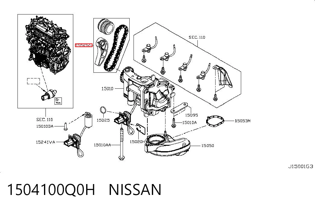 1504100Q0H Nissan/Infiniti
