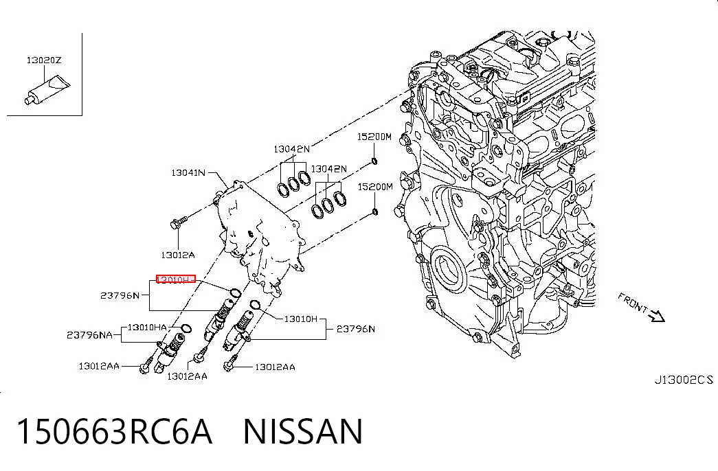 150663RC6A Nissan/Infiniti