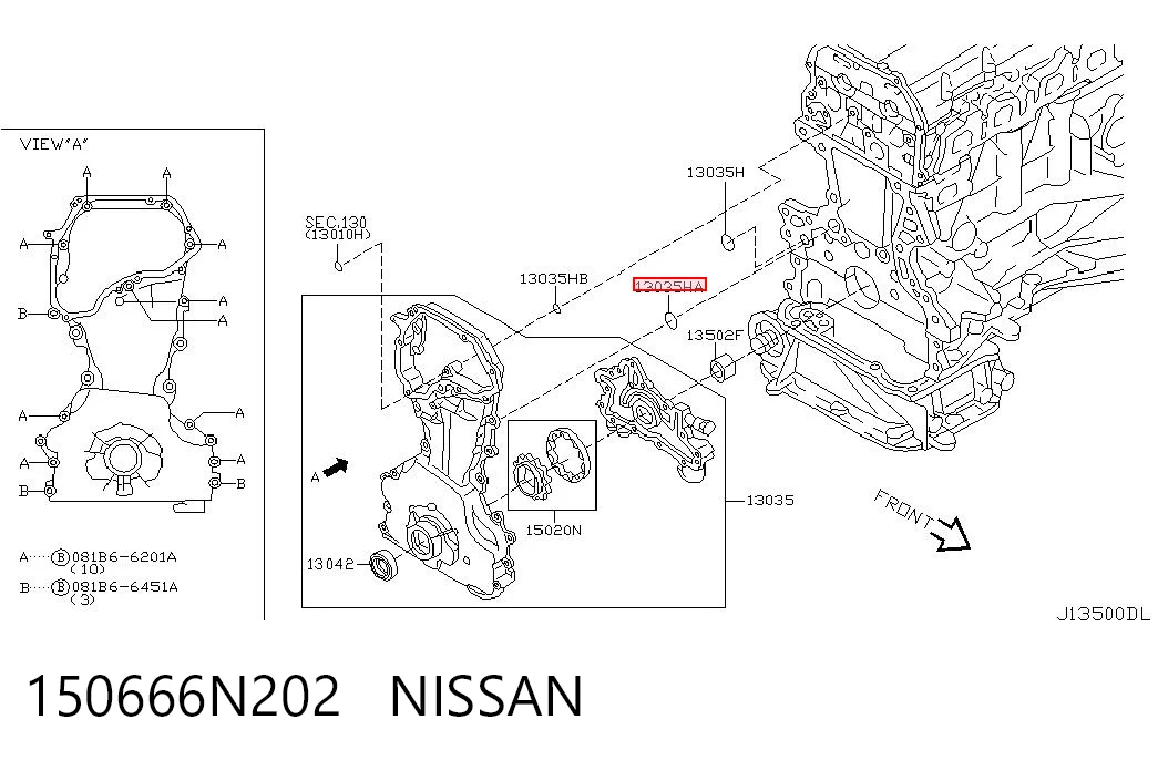 150666N202 Nissan/Infiniti