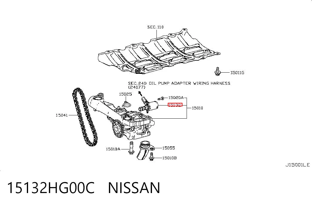 15132HG00C Nissan/Infiniti