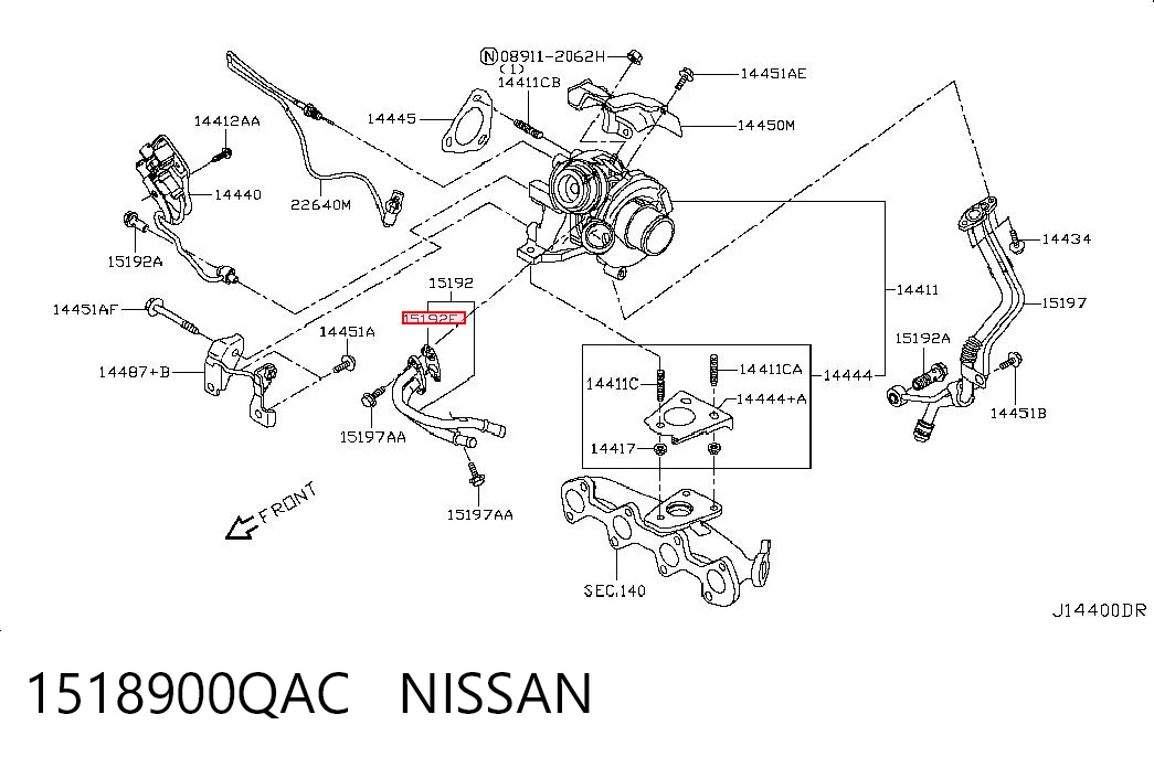 1518900QAC Nissan/Infiniti