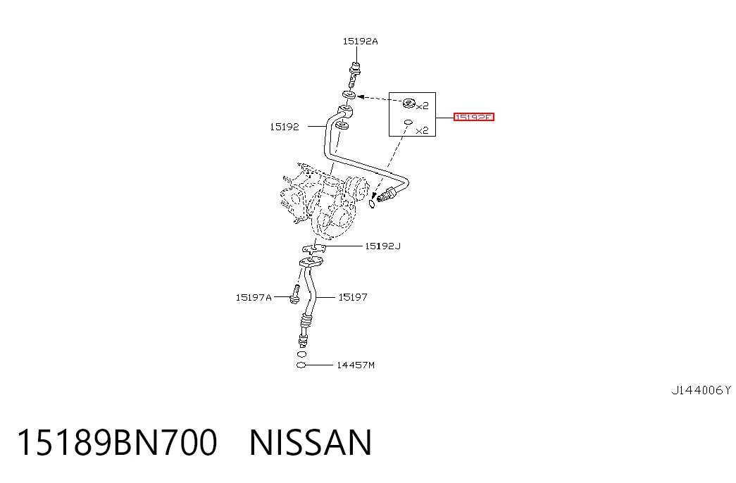 15189BN700 Nissan/Infiniti