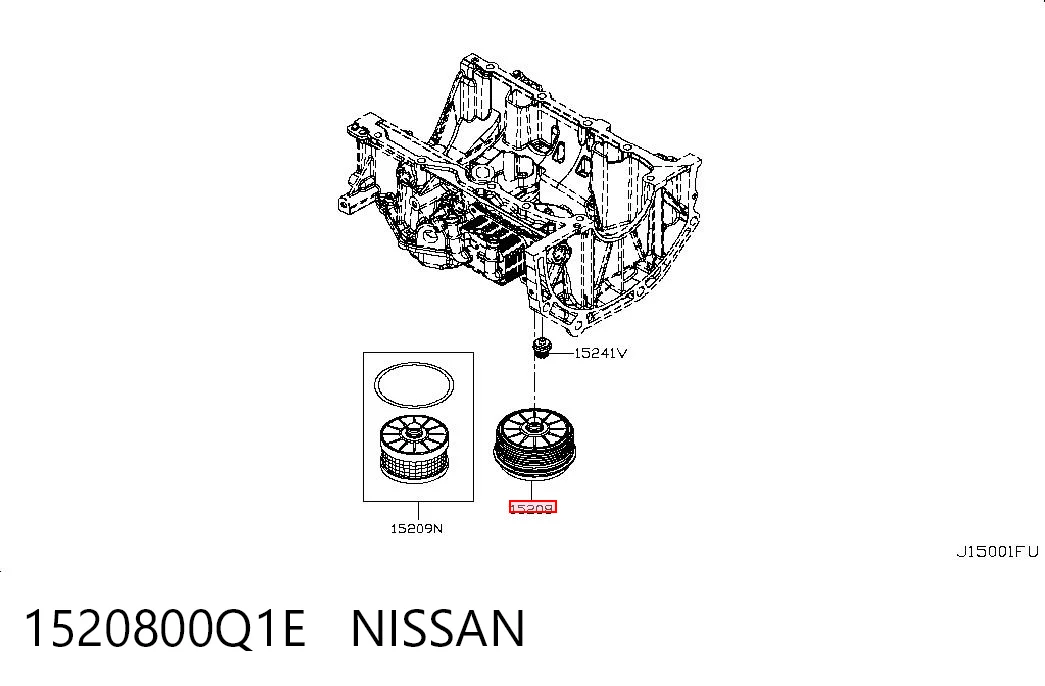 1520800Q1E Nissan/Infiniti