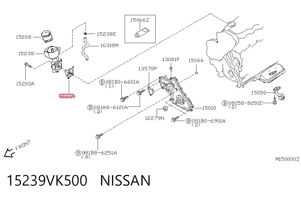 15239VK500 Nissan/Infiniti