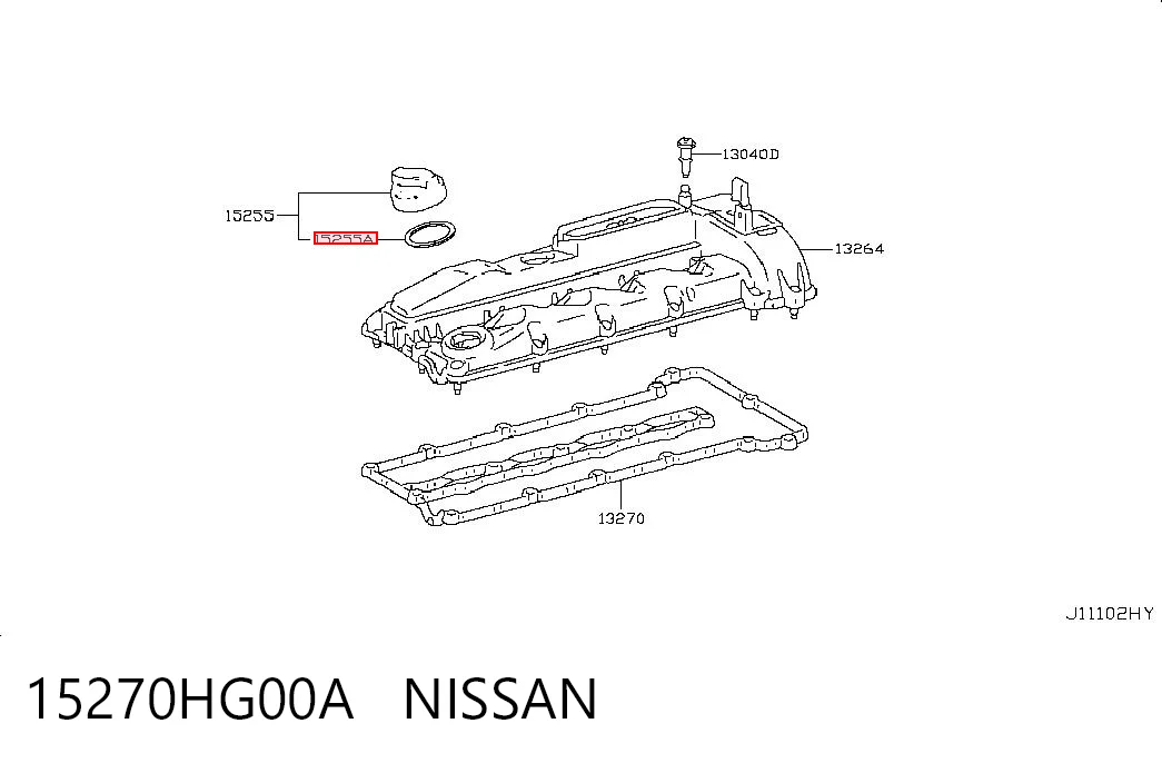 15270HG00A Nissan/Infiniti