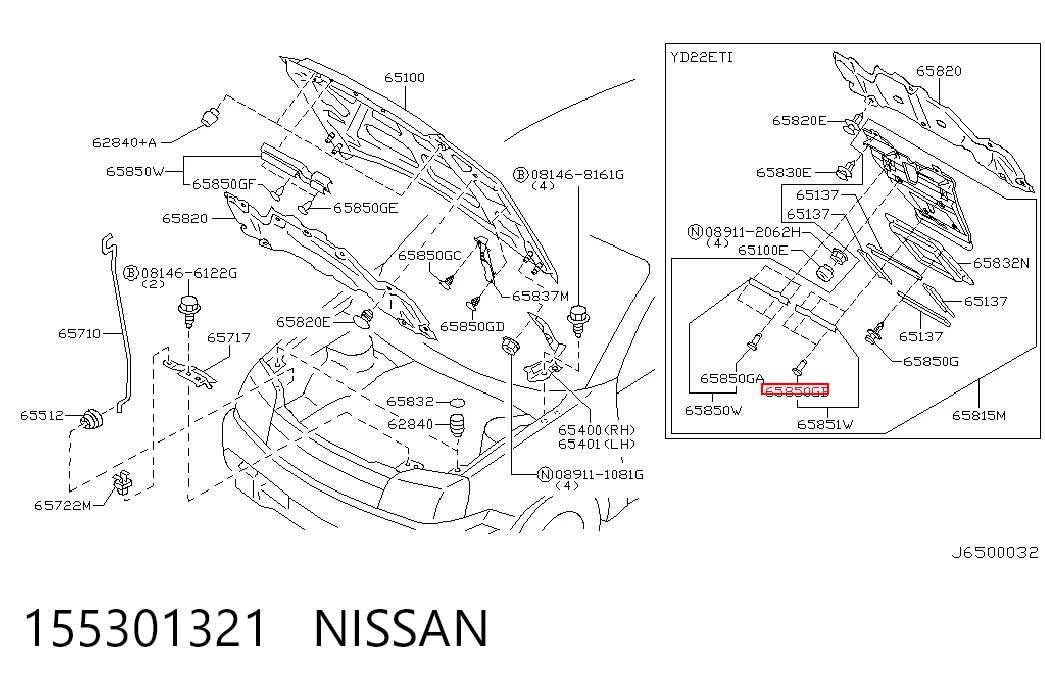 155301321 Nissan/Infiniti