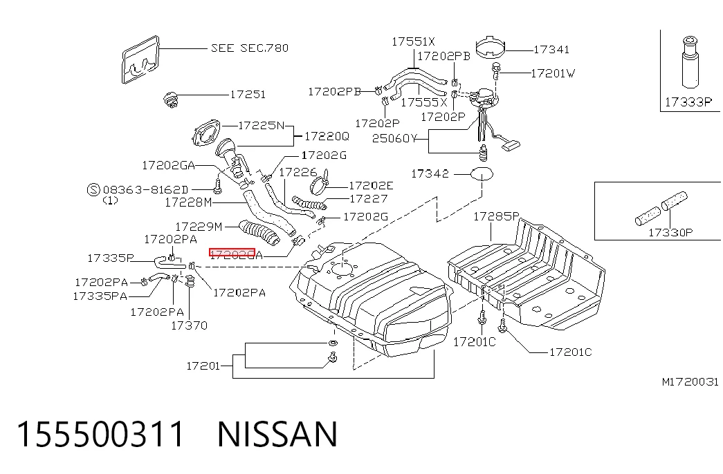 155500311 Nissan/Infiniti