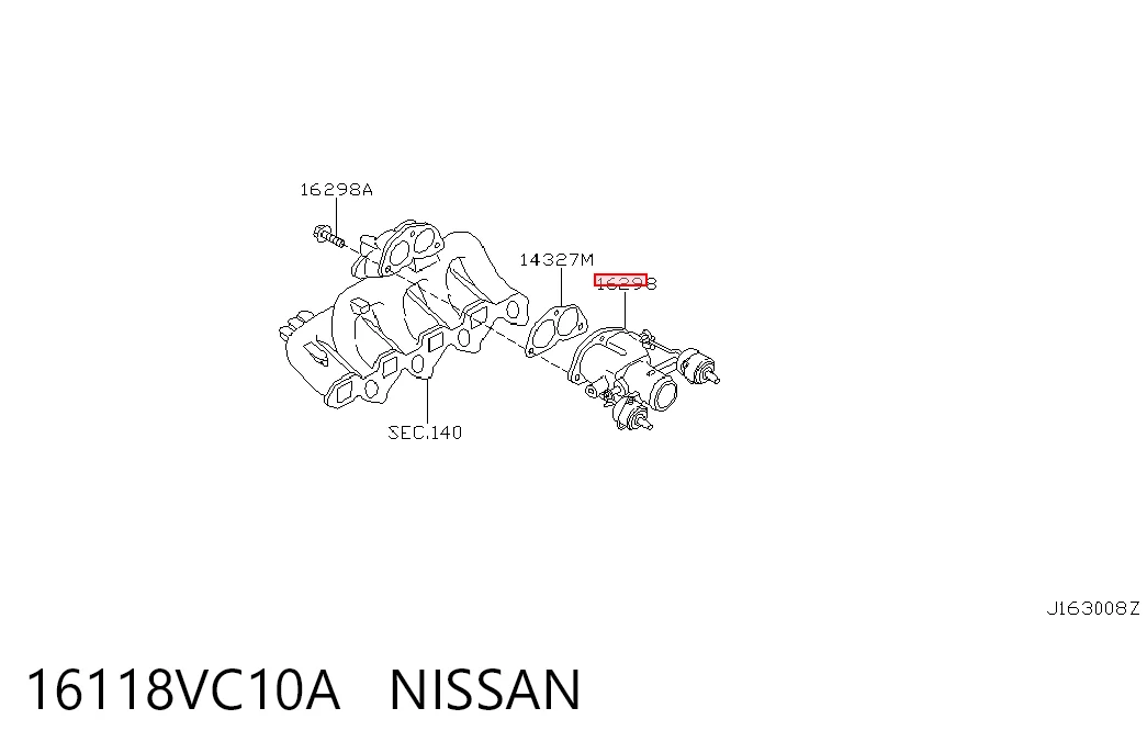 16118VC10A Nissan/Infiniti
