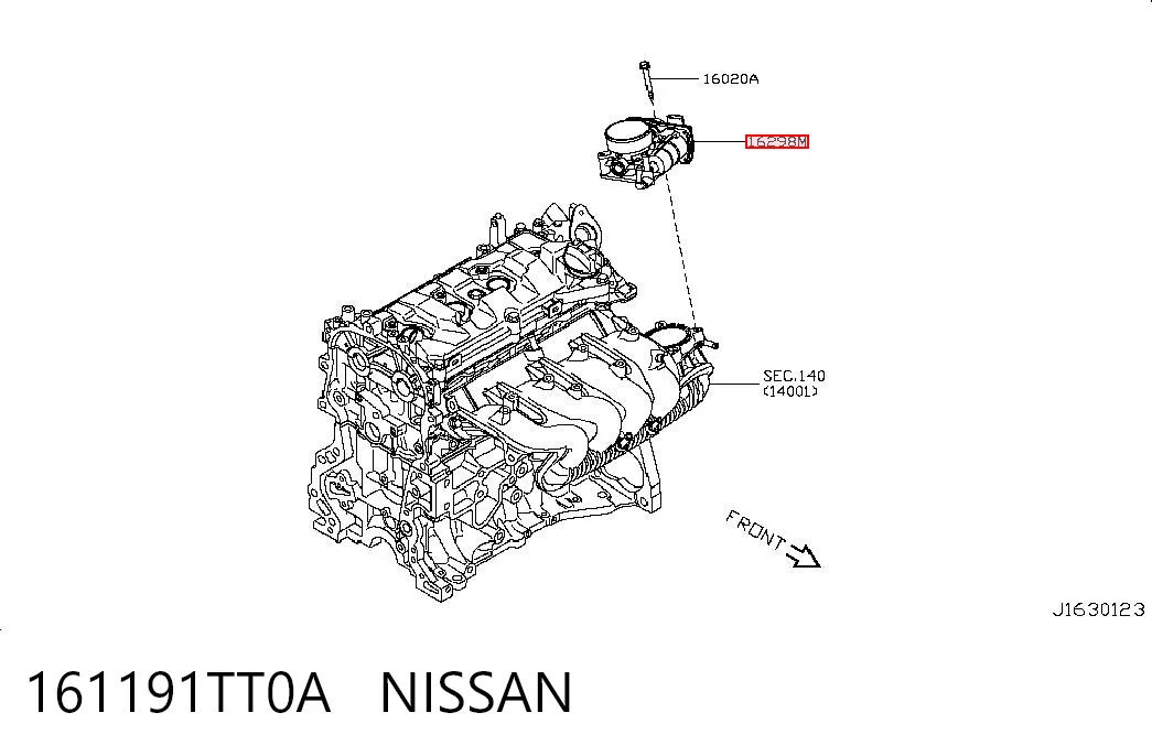 161191TT0A Nissan/Infiniti
