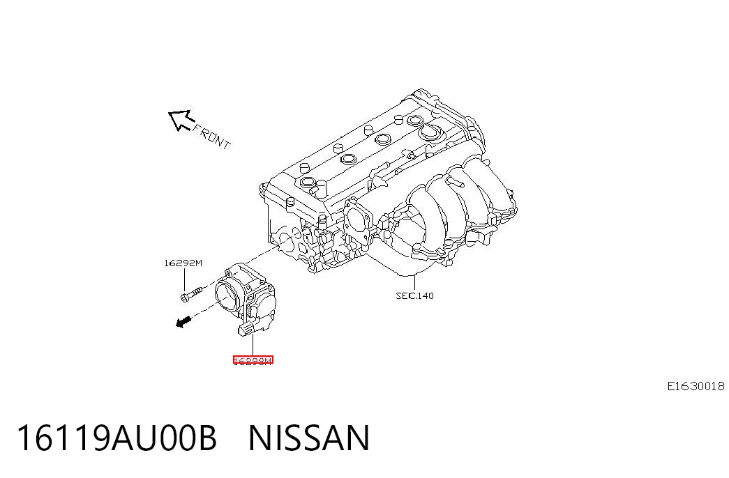16119AU00B Nissan/Infiniti