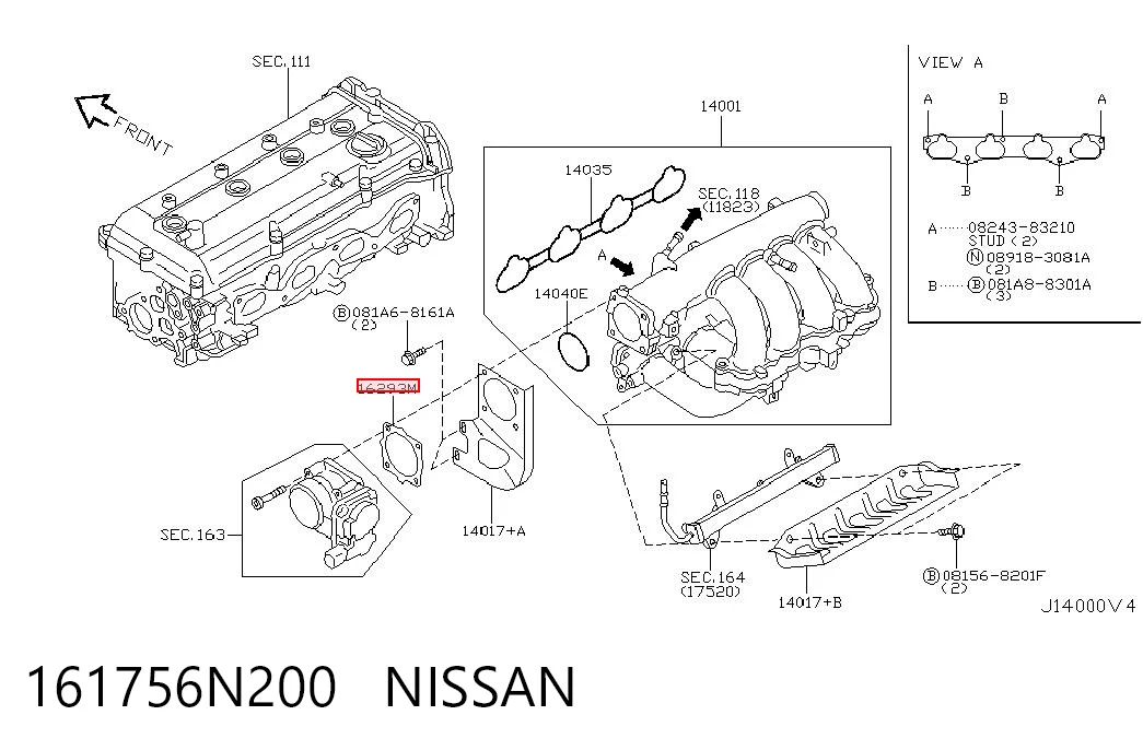 161756N200 Nissan/Infiniti