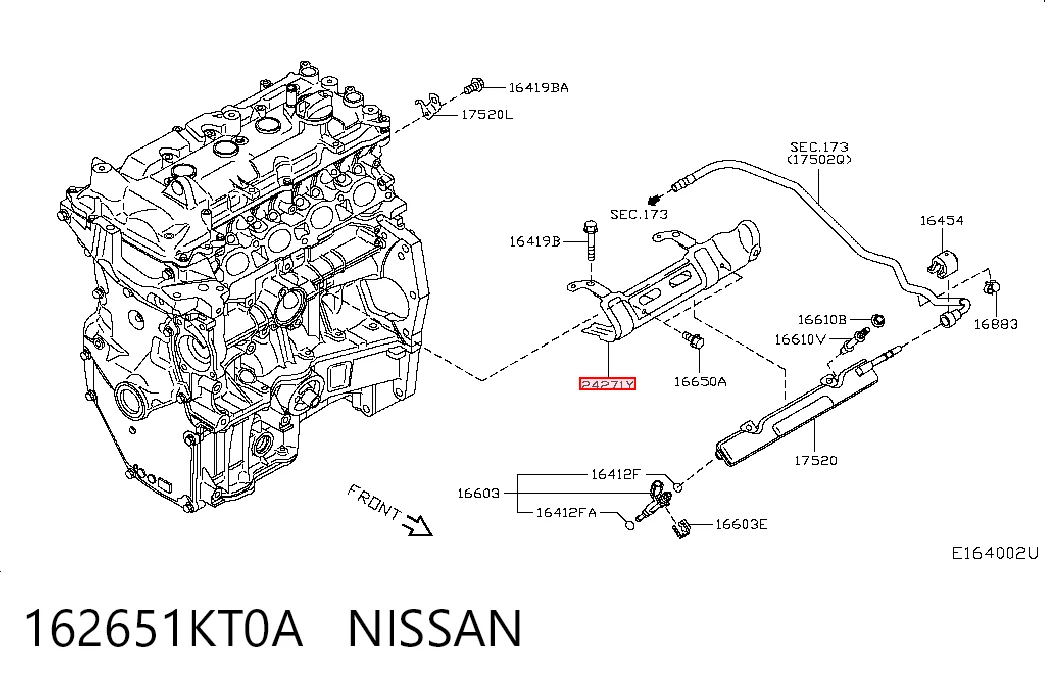 162651KT0A Nissan/Infiniti