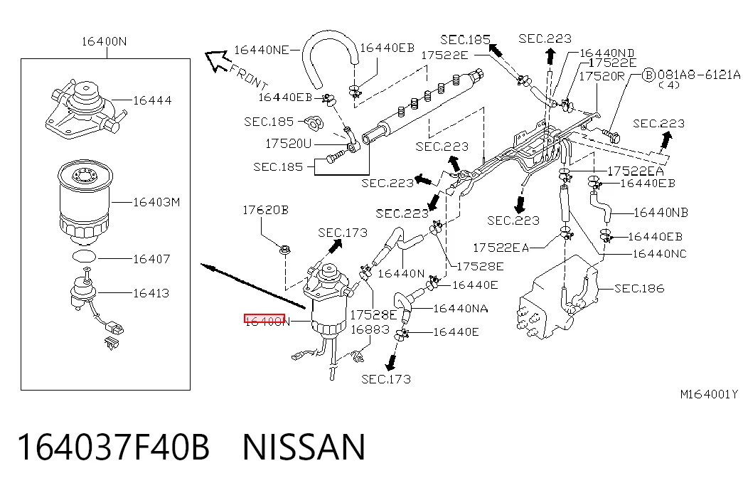 164037F40B Nissan/Infiniti