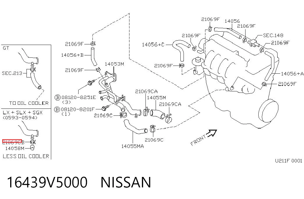 16439V5000 Nissan/Infiniti