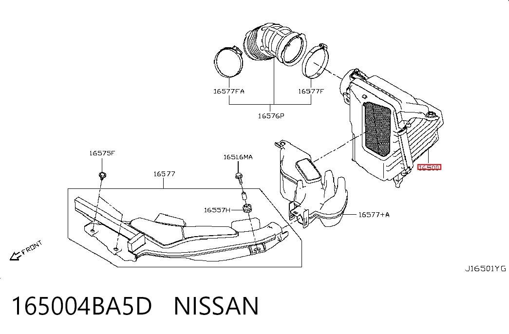165004BA5D Nissan/Infiniti