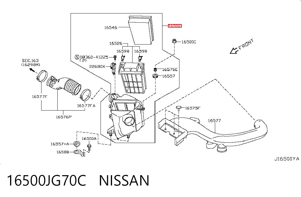 Caja del filtro de aire Nissan X-Trail SUV (T31) (2007 - 2014) precio, desde 66,79 EUR