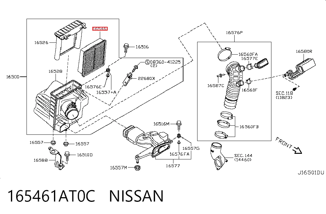 165461AT0C Nissan/Infiniti