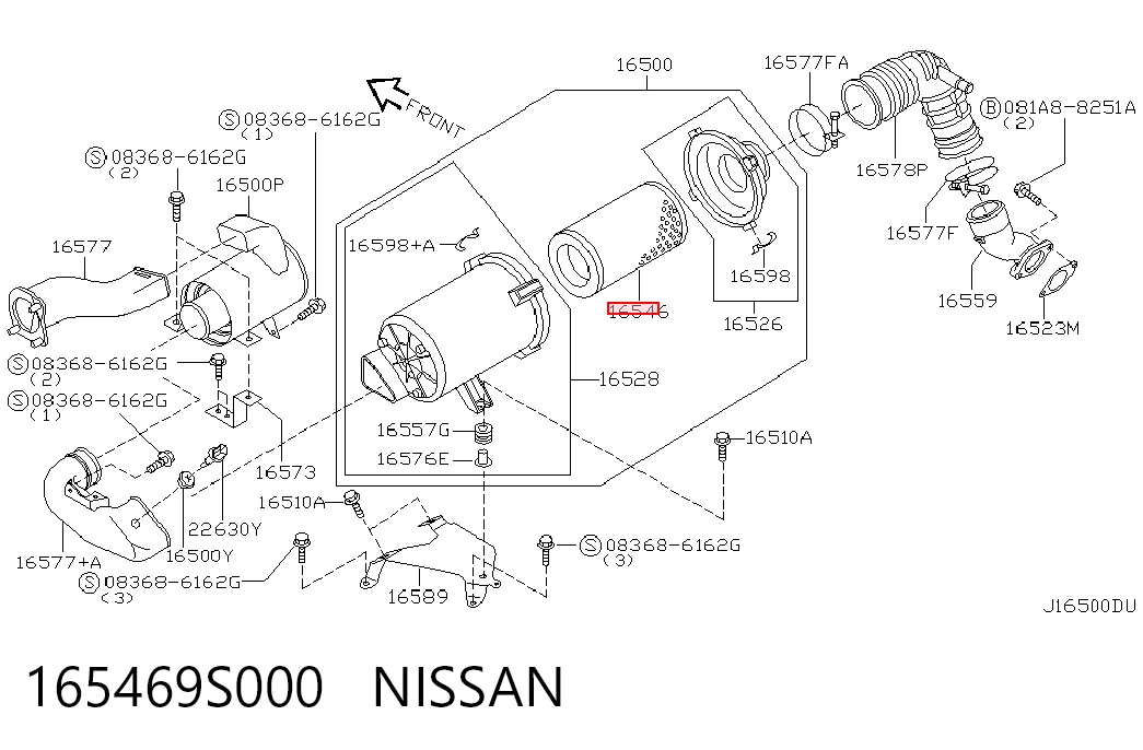 165469S000 Nissan/Infiniti
