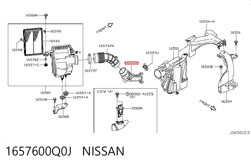 1657600Q0J Nissan/Infiniti